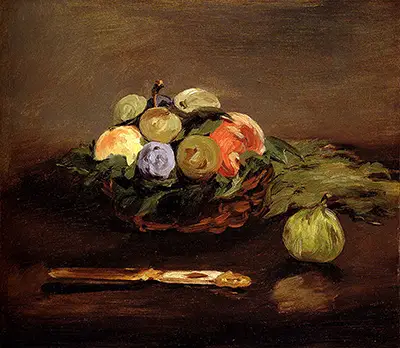 Basket of Fruits Edouard Manet